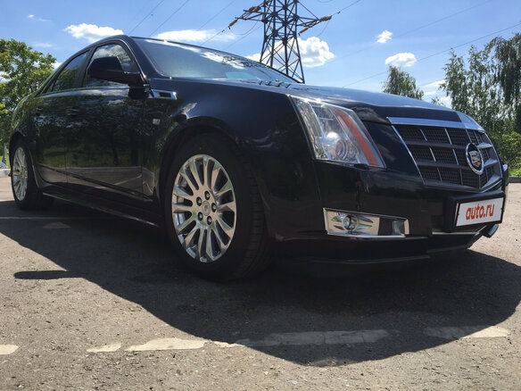 2011 Cadillac CTS II, чёрный - вид 1