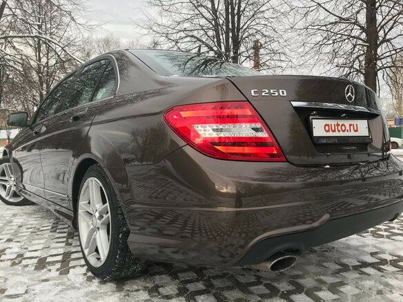 2013 Mercedes-Benz C-Класс 250 III (W204) Рестайлинг, коричневый - вид 10