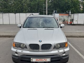 2003 BMW X5 3.0i I (E53), серебристый, 900000 рублей, вид 2