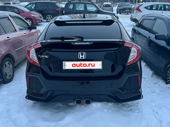 2018 Honda Civic X, чёрный, 2070000 рублей - вид 4