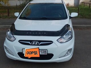 2014 Hyundai Solaris I, белый, 870000 рублей, вид 1