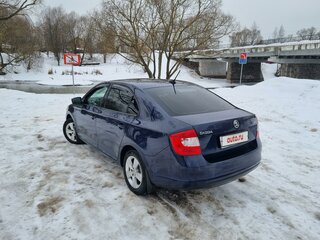 2017 Skoda Rapid I, синий, 1200000 рублей, вид 5
