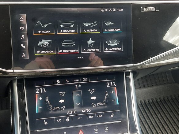 2020 Audi Q8 45 TDI I (4M), бежевый, 6300000 рублей - вид 28