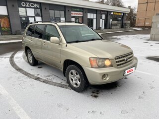 2003 Toyota Highlander I (XU20), бежевый, 780000 рублей, вид 3