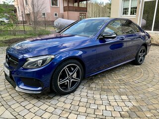 2014 Mercedes-Benz C-Класс 180 IV (W205), синий, 2700000 рублей, вид 2