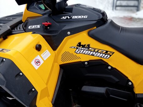 2018 Stels ATV-800 Guepard Trophy, жёлтый, 820000 рублей, вид 1