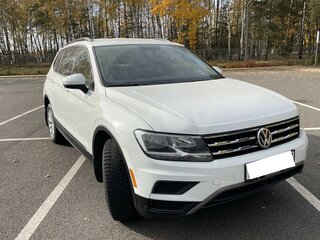 2018 Volkswagen Tiguan Allspace II, белый, 1680000 рублей, вид 2
