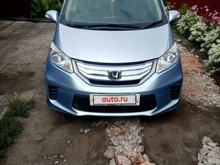 2014 Honda Freed I Рестайлинг, синий, 1270000 рублей, вид 1