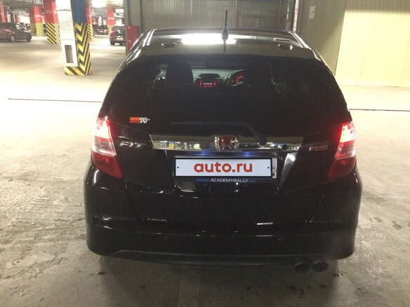 2008 Honda Fit II, чёрный - вид 7