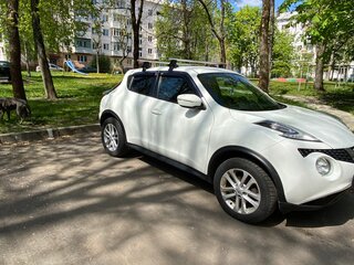 2014 Nissan Juke I Рестайлинг, белый, 1060000 рублей, вид 5