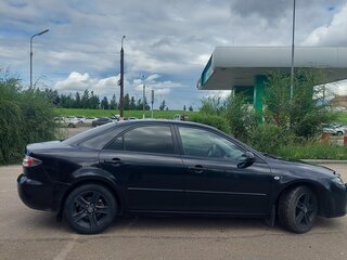 2007 Mazda 6 I (GG) Рестайлинг, чёрный, 700000 рублей, вид 4