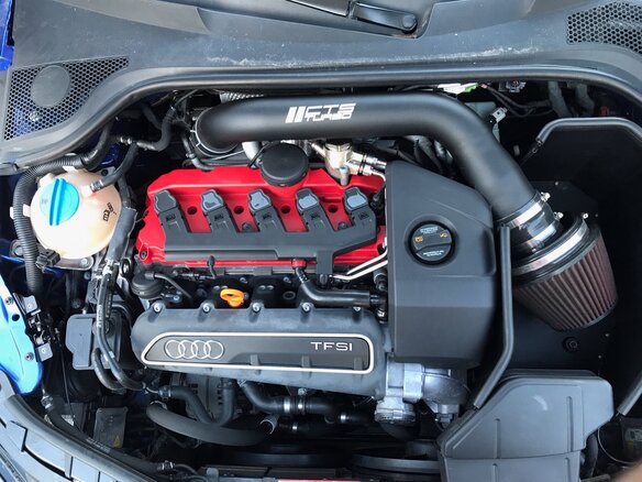 2009 Audi TT RS II (8J), синий - вид 4