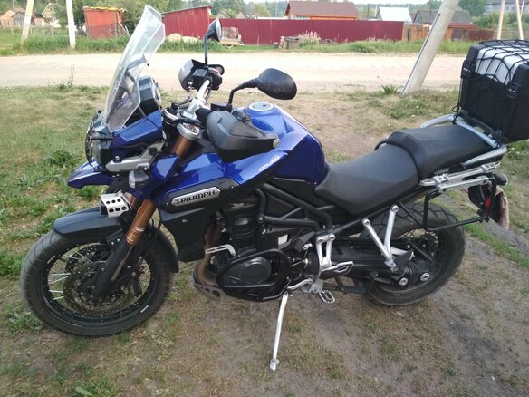 2012 Triumph Tiger Explorer, синий - вид 14