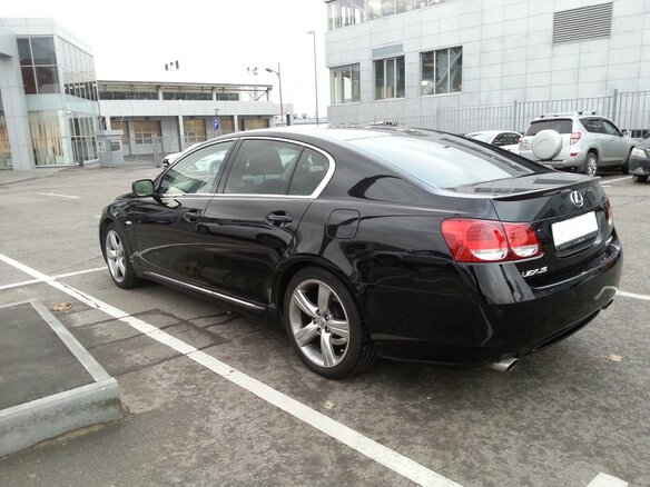 2005 Lexus GS 430 III, чёрный - вид 1