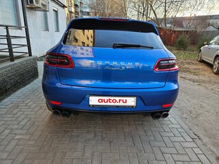 2018 Porsche Macan S Diesel I, синий, 4500000 рублей, вид 4