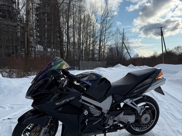 2003 Honda VFR 800, чёрный, 450000 рублей - вид 2