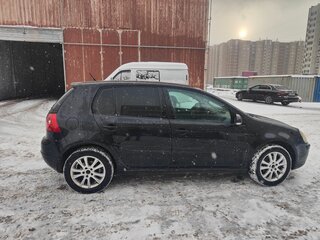 2008 Volkswagen Golf V, чёрный, 599999 рублей, вид 4