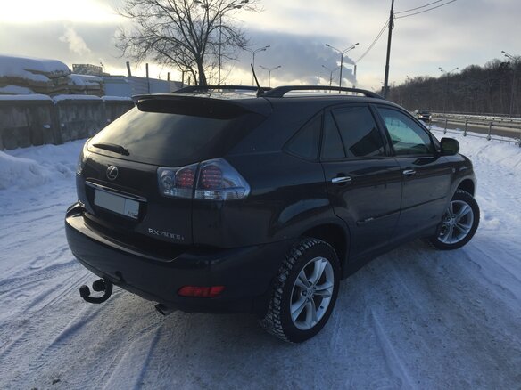 2008 Lexus RX 400h II Рестайлинг, серый - вид 4