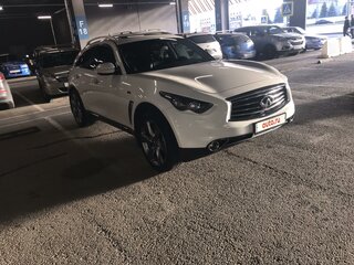 2012 Infiniti FX37 II (S51) Рестайлинг, белый, 2650000 рублей, вид 1