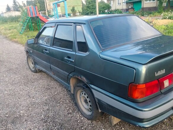2007 Lada (ВАЗ) 2115, серый, 80000 рублей - вид 3