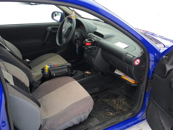 1999 Opel Corsa B, синий - вид 7