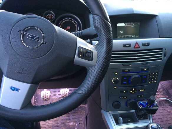 2010 Opel Astra OPC H, голубой - вид 9