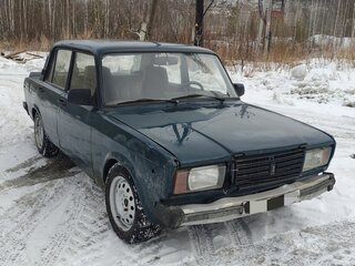 2004 Lada (ВАЗ) 2107, синий, 100000 рублей, вид 3