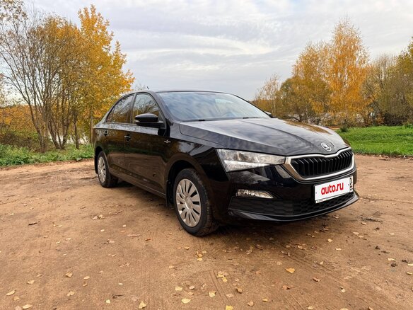 2021 Skoda Rapid II, чёрный - вид 2