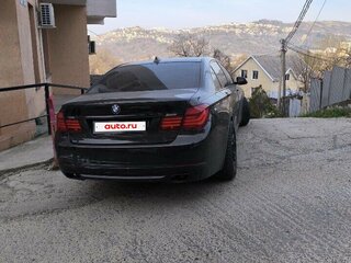 2014 BMW 7 серии Long 750Li xDrive V (F01/F02/F04) Рестайлинг, чёрный, 1500000 рублей, вид 3