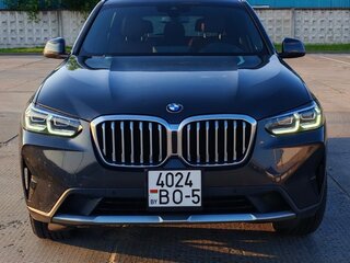 2022 BMW X3 30i xDrive III (G01) Рестайлинг, серый, 3590000 рублей, вид 2