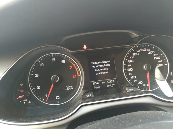 2013 Audi A4 IV (B8) Рестайлинг, чёрный - вид 5