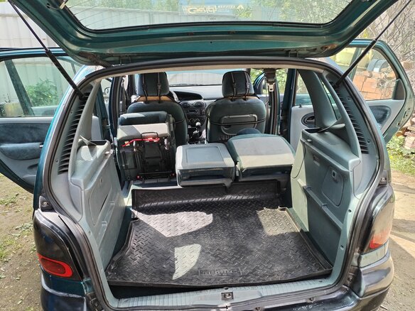 1996 Renault Scenic I, зелёный, 250000 рублей - вид 8