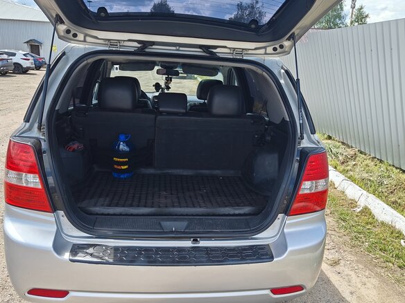 2009 Kia Sorento I Рестайлинг, серебристый, 750000 рублей - вид 9