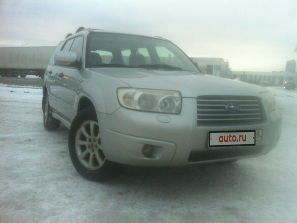 2006 Subaru Forester II Рестайлинг, серебристый - вид 4