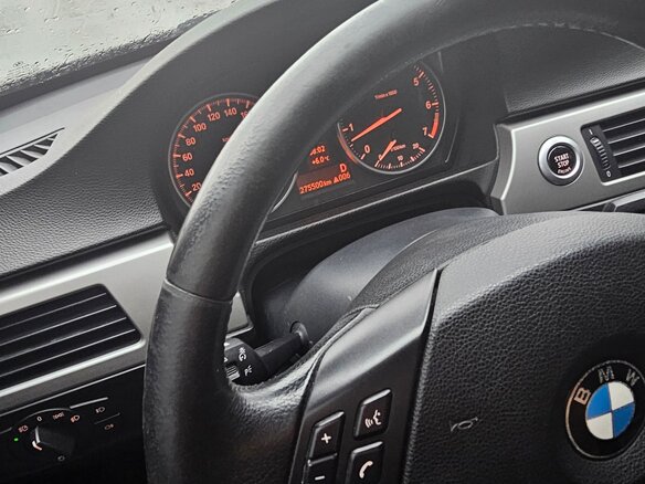 2007 BMW 3 серии 320i V (E90/E91/E92/E93), чёрный, 970000 рублей - вид 18