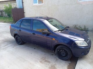 2014 Lada (ВАЗ) Granta I, синий, 415000 рублей, вид 2