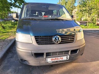 2008 Volkswagen Transporter Long T5, зелёный, 1360000 рублей, вид 1