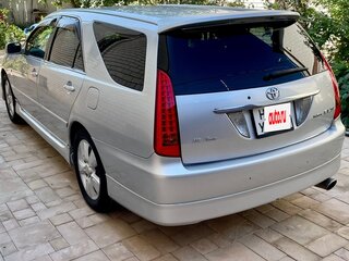 2007 Toyota Mark II Blit IX (X110), серебристый, 750000 рублей, вид 4