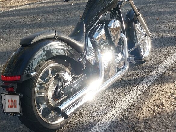 2010 Honda VT 1300CX Fury, чёрный, 860000 рублей - вид 8
