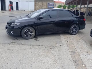 2008 Toyota Corolla X (E140, E150), чёрный, 935000 рублей, вид 5