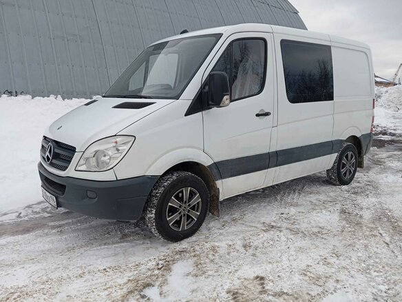 2009 Mercedes-Benz Sprinter, белый, 1499000 рублей