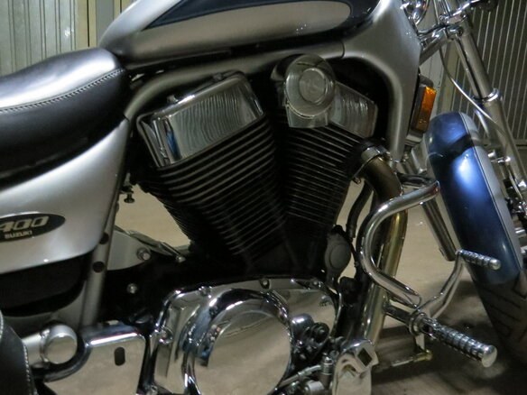 2003 Suzuki Intruder VS 1400, голубой - вид 14