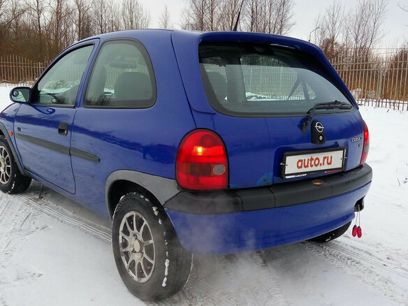 1999 Opel Corsa B, синий - вид 14