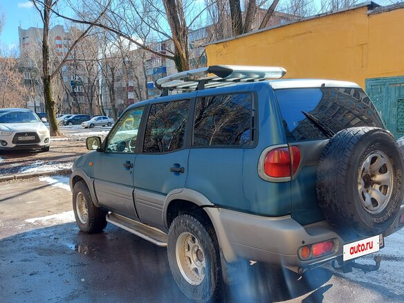 2002 Nissan Terrano II Рестайлинг 2, синий, 750000 рублей - вид 4