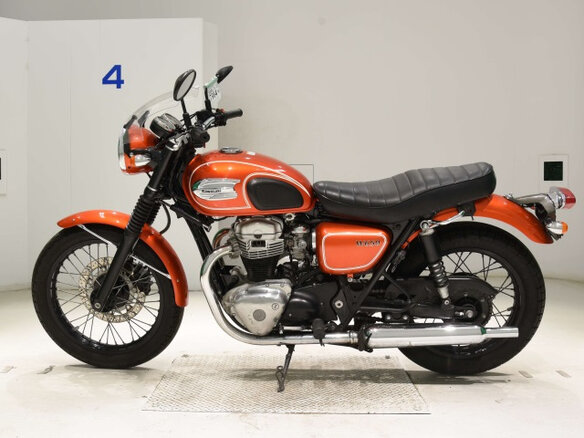 2007 Kawasaki W 650, оранжевый, 650000 рублей - вид 1