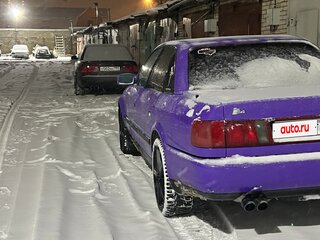 1992 Audi 100 S4 IV (C4), фиолетовый, 700000 рублей, вид 5