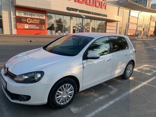 2012 Volkswagen Golf VI, белый, 730000 рублей, вид 1