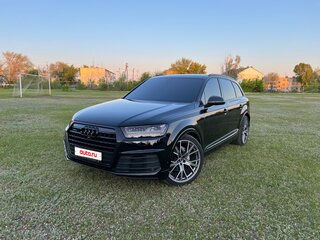 2018 Audi Q7 II (4M), чёрный, 6850000 рублей, вид 1