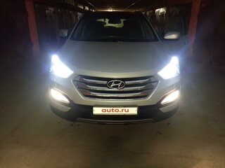 2013 Hyundai Santa Fe III, серебристый, 3250000 рублей, вид 2