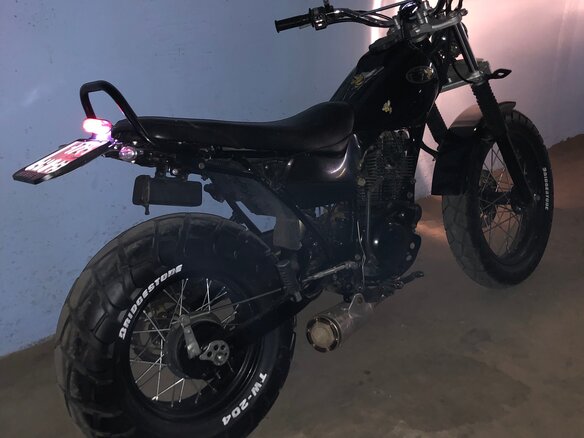 1991 Yamaha TW200, чёрный, 400000 рублей - вид 1